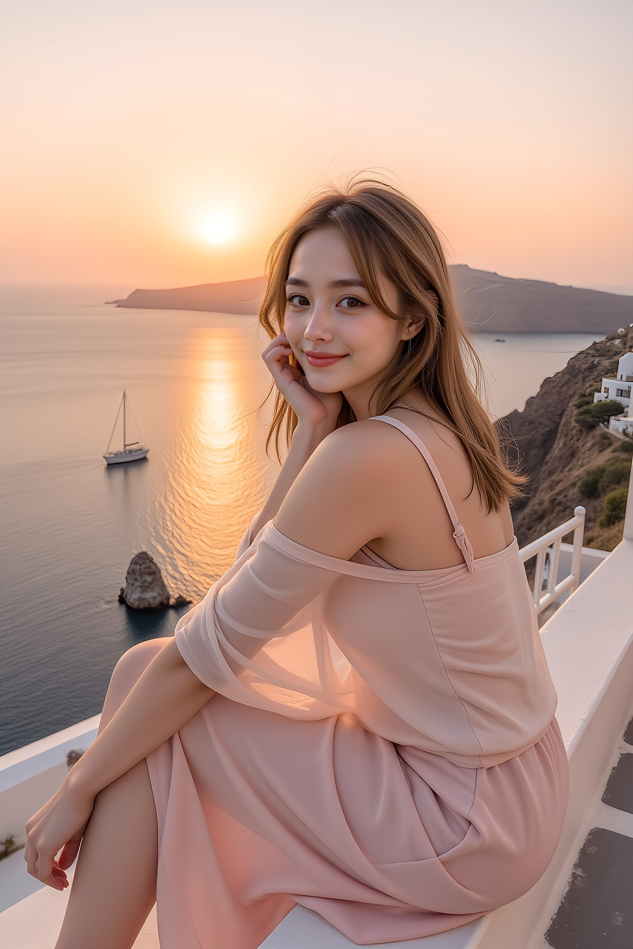 聖托里尼的旅行