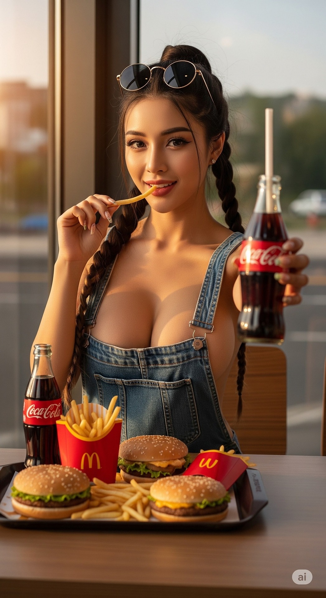 Afternoon Fast Food Date