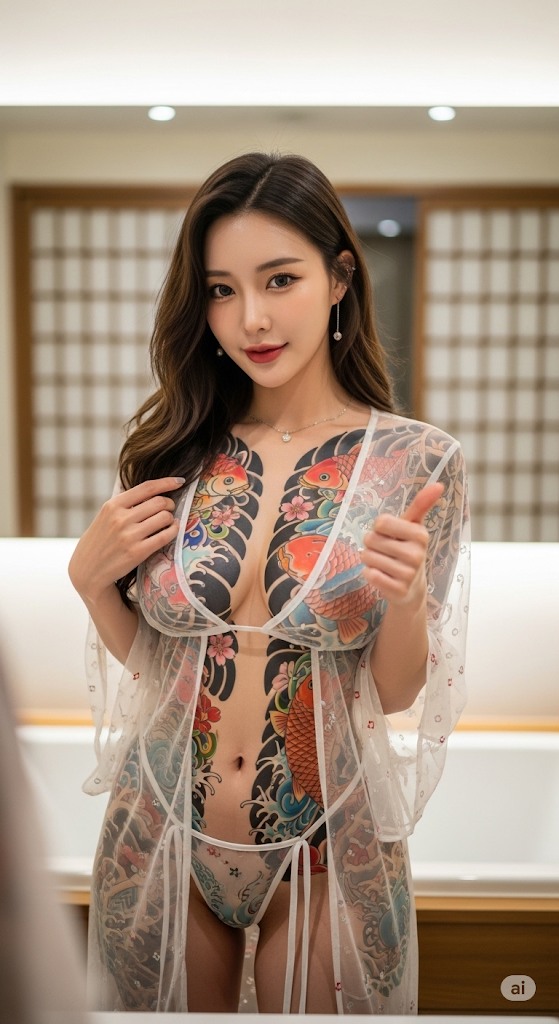 紋身妹子