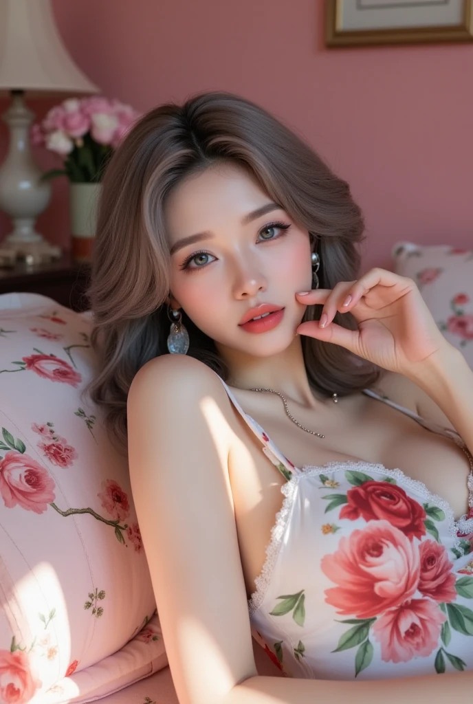 粉色的迷人小姐姐
