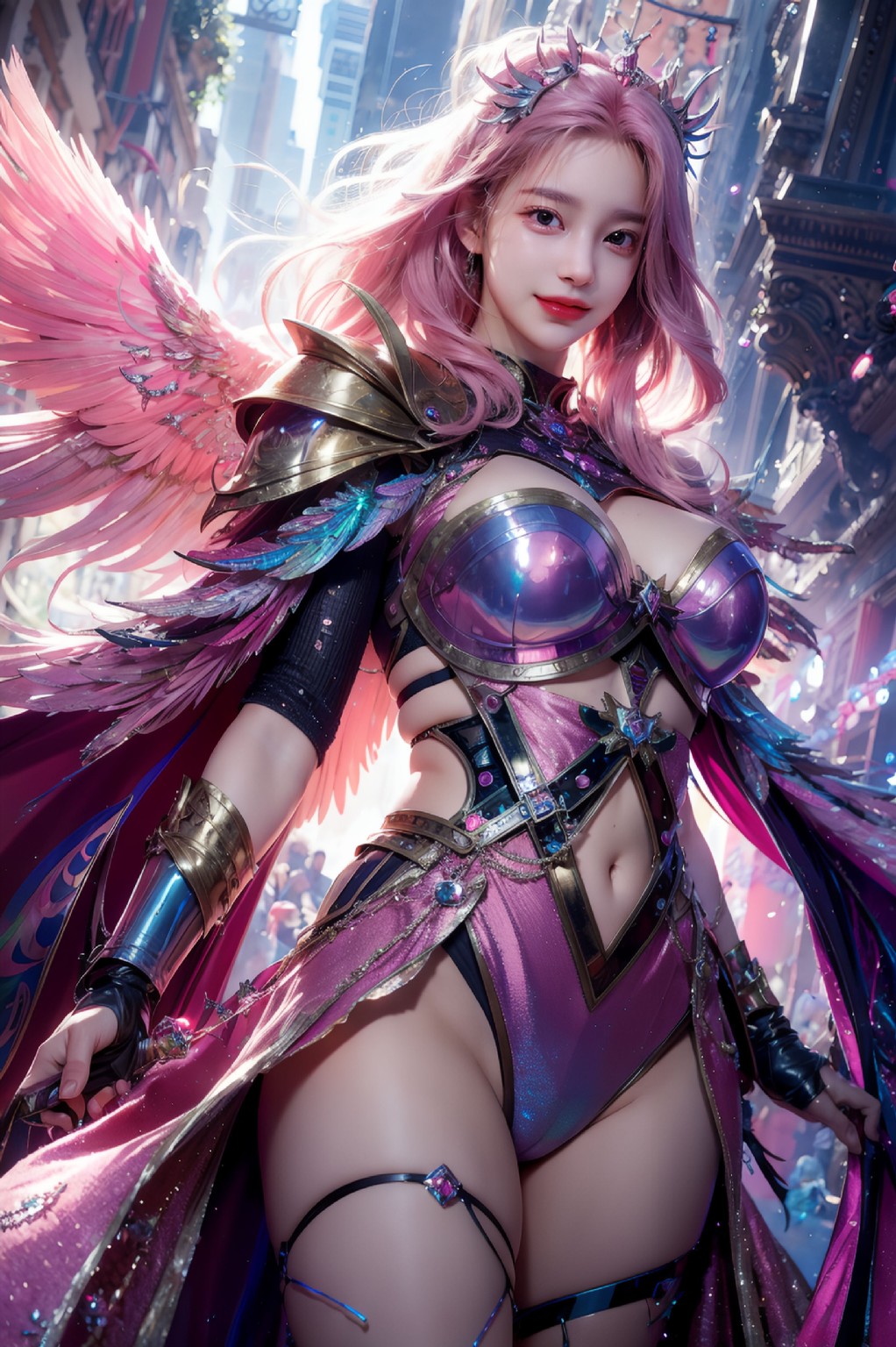 虹彩女武神