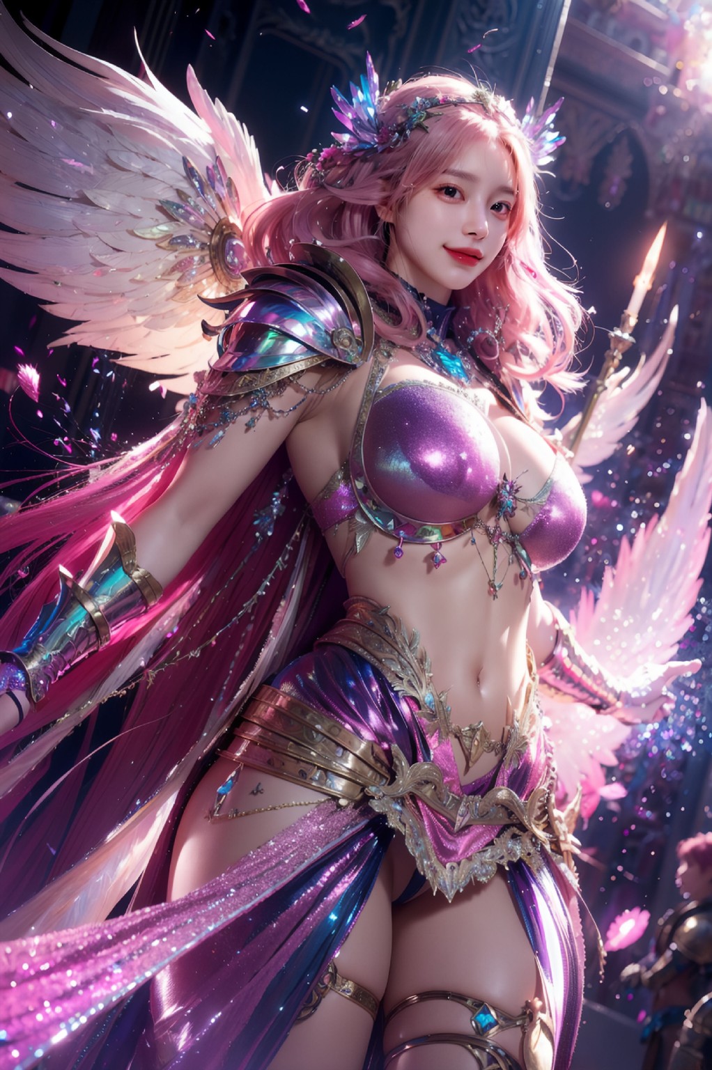 虹彩女武神