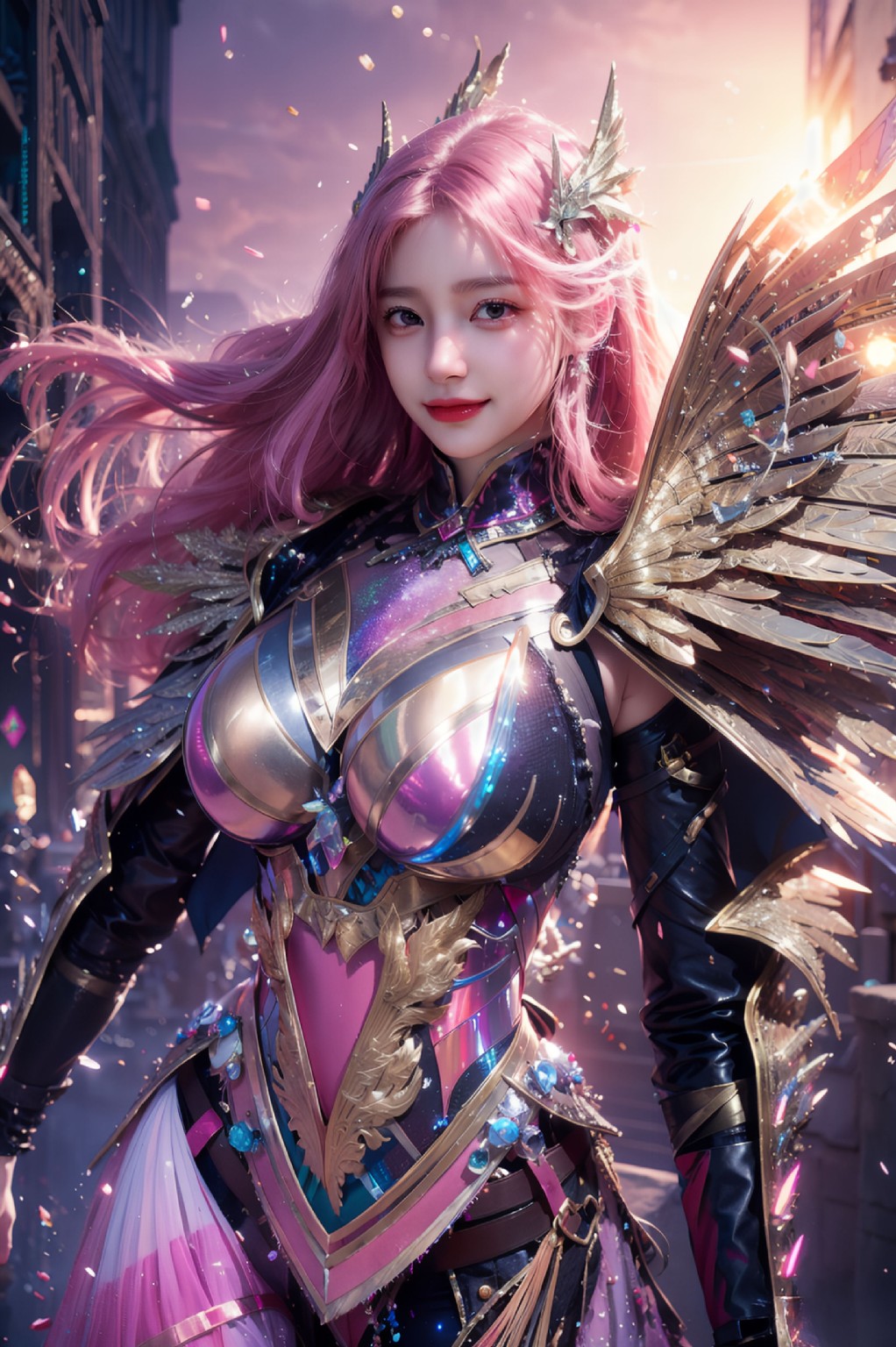 虹彩女武神