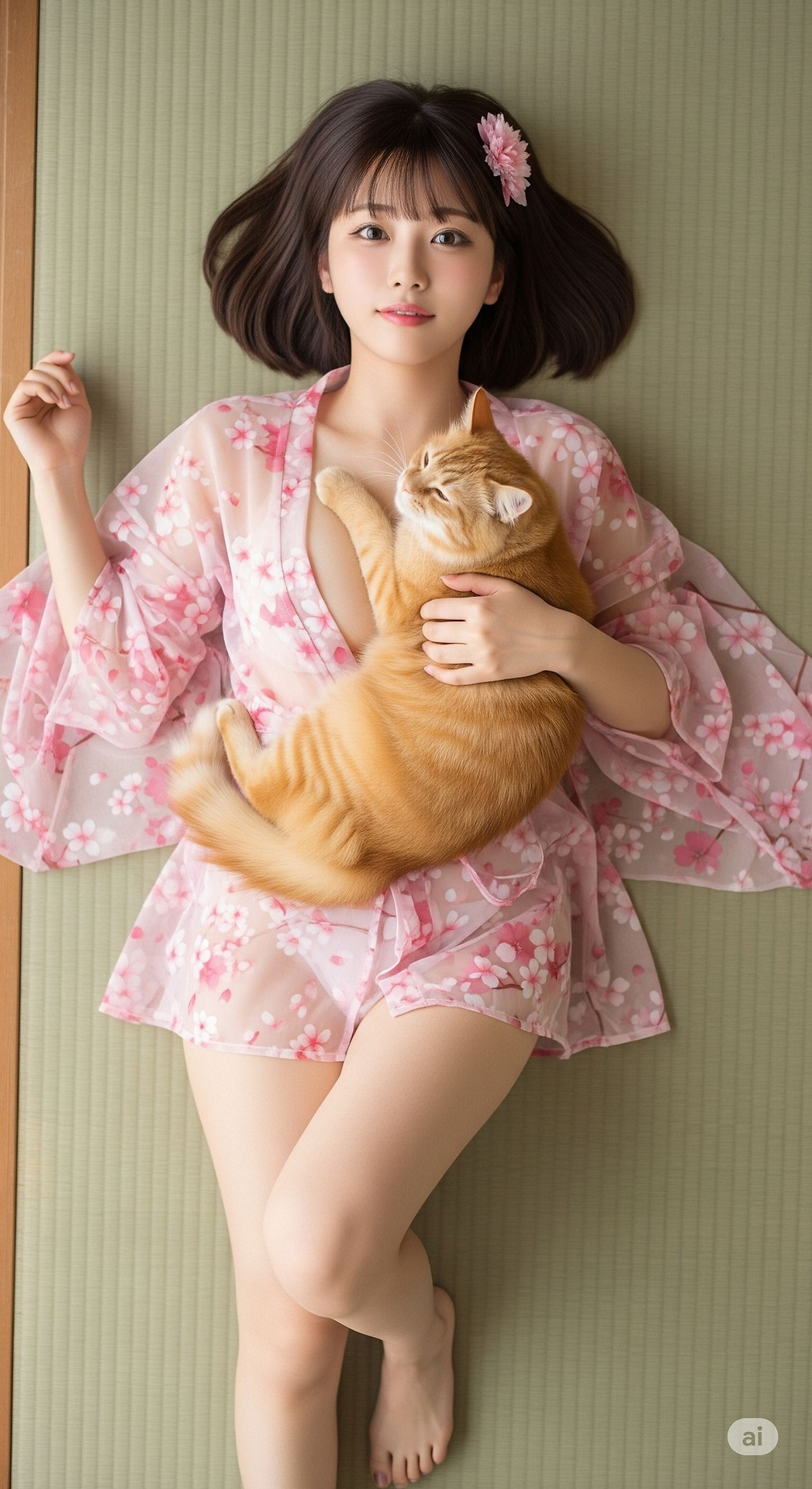 櫻花和服