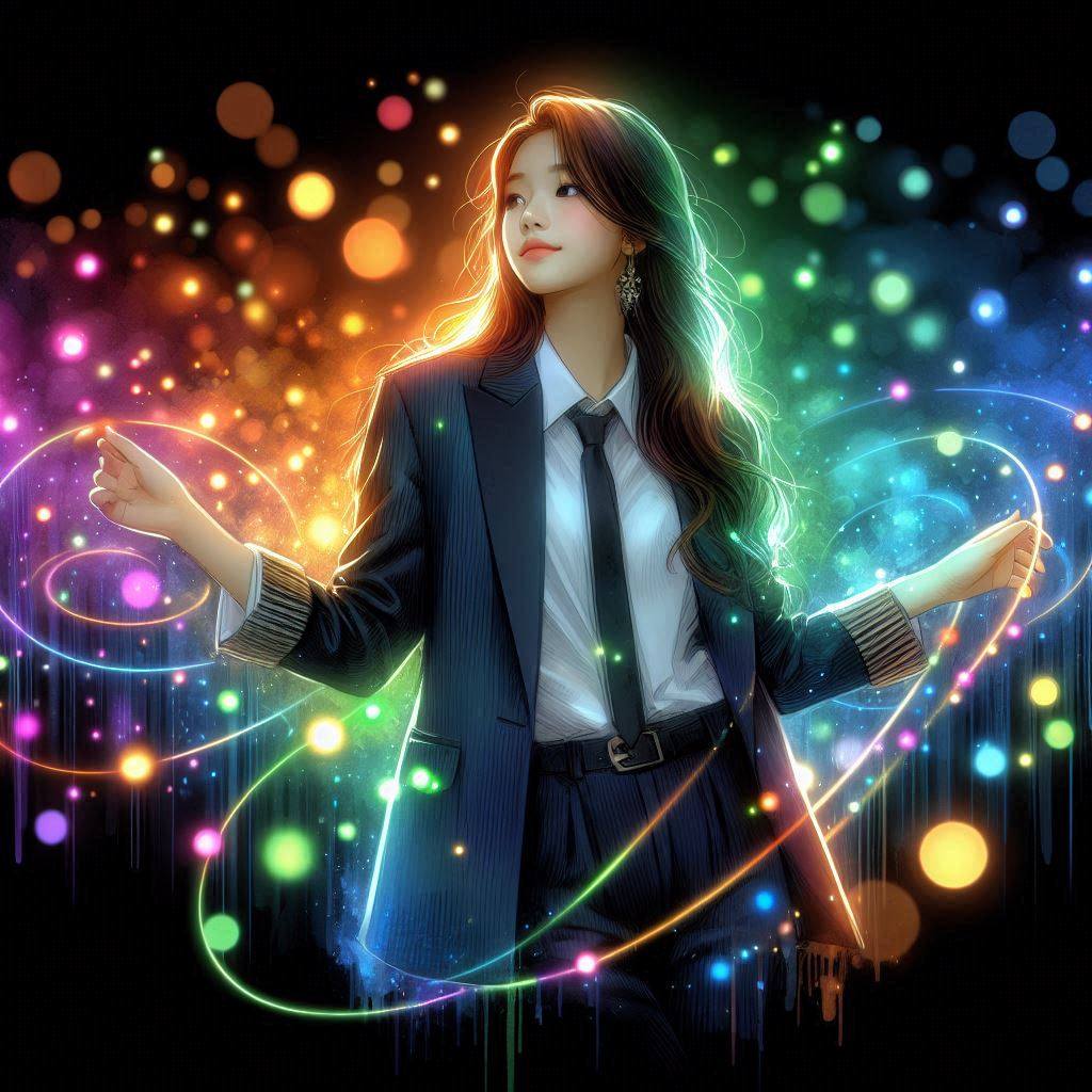 一顆耀眼閃亮的星