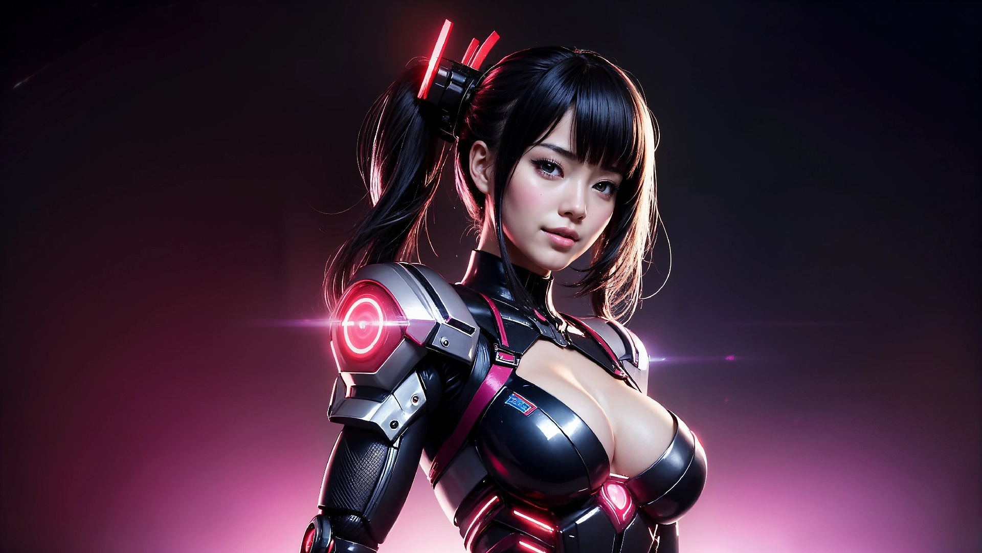 Cyberpunk Ninja Assassin