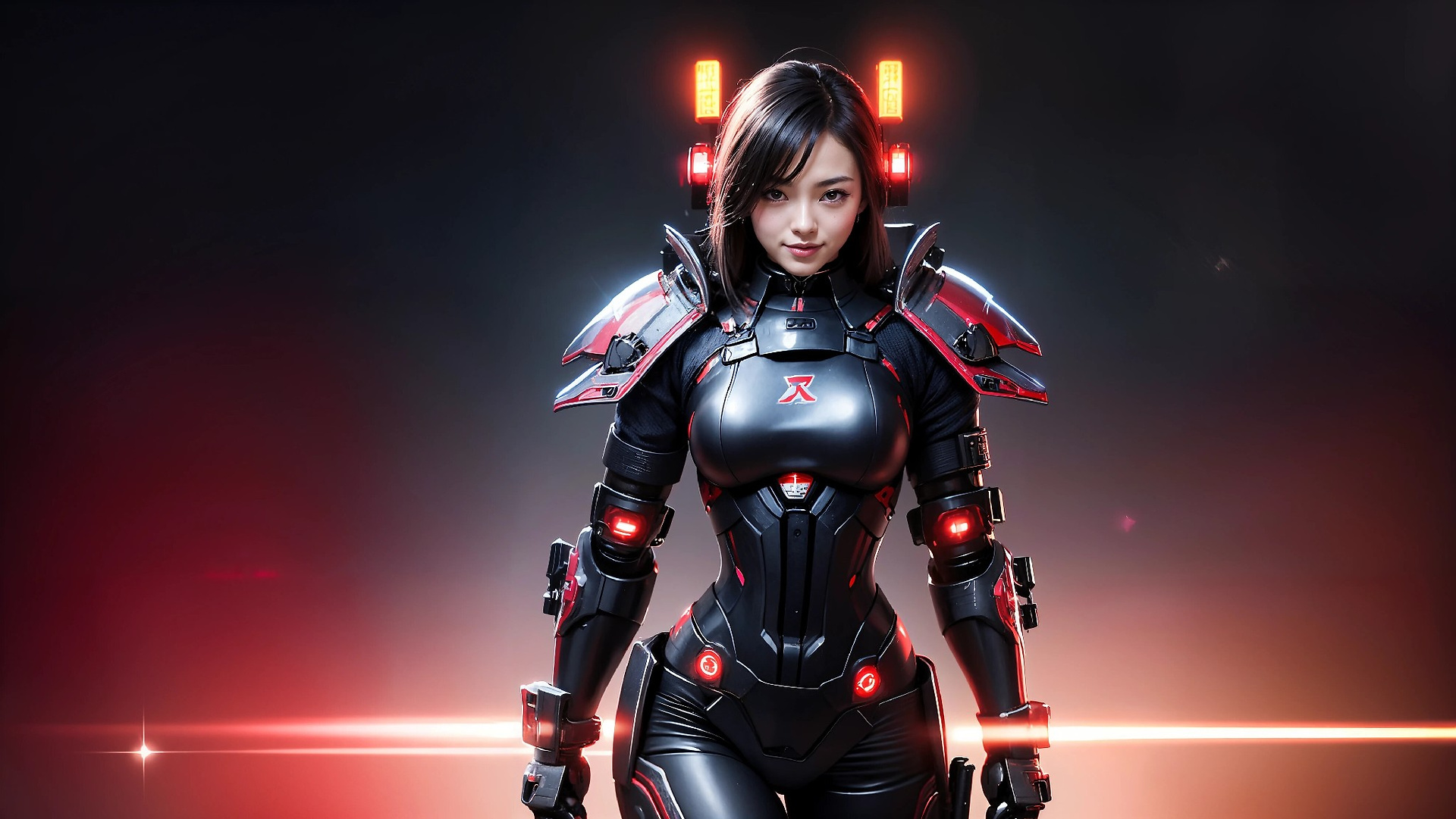 Cyberpunk Ninja Assassin