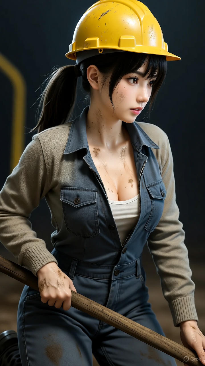 Female Miner