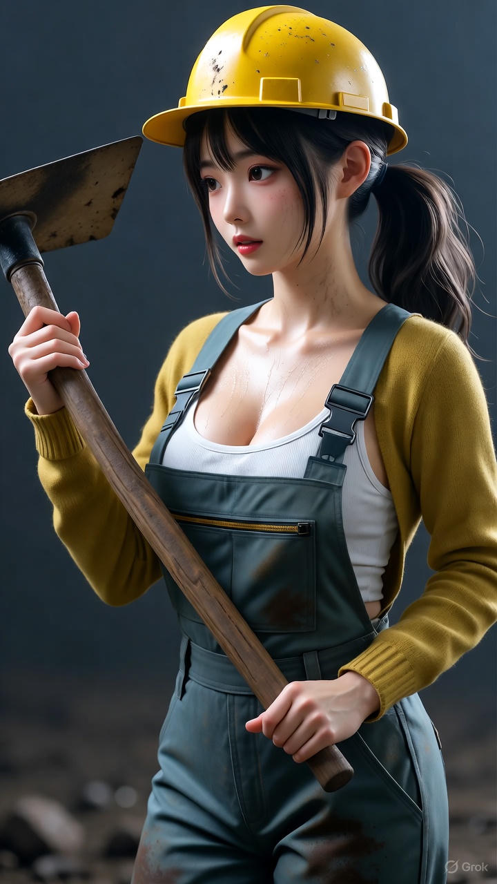 Female Miner