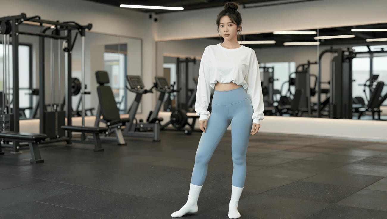 Phantom Princess - Seoul Gym, Undress and Spread Your Legs