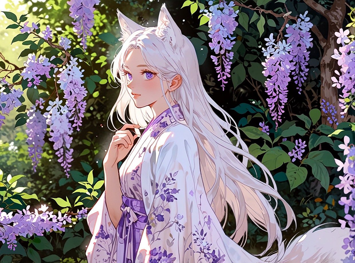 Love. Floral Series - Lilac