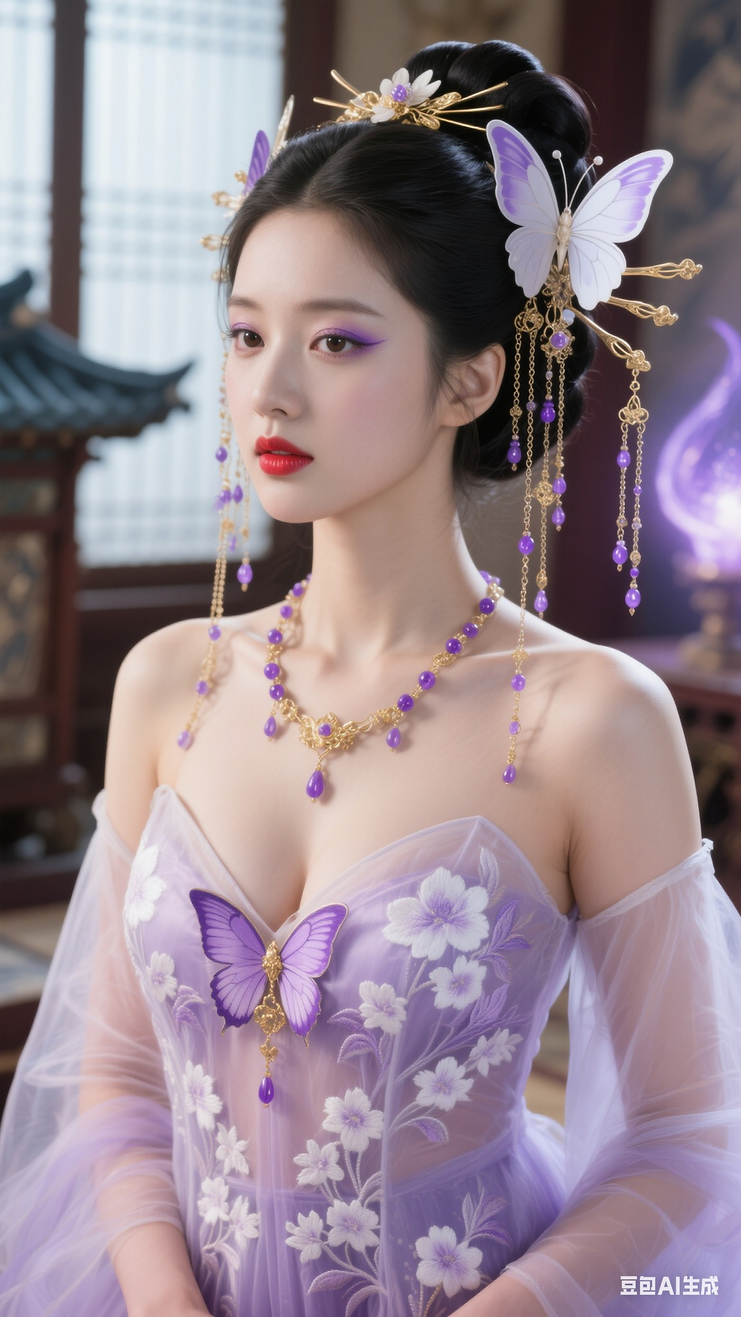 Butterfly hair accessories
