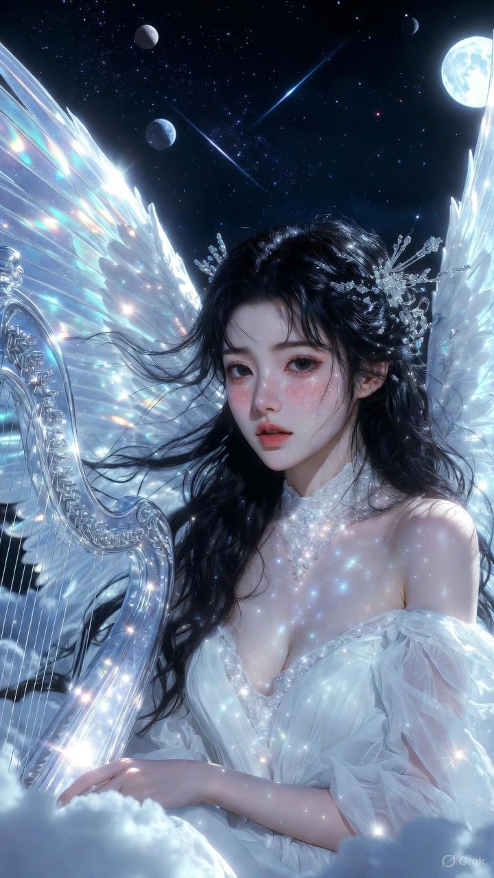I wear moonlight clothes
