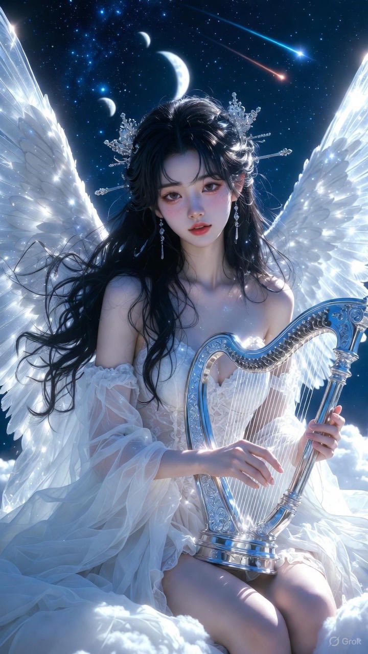 I wear moonlight clothes