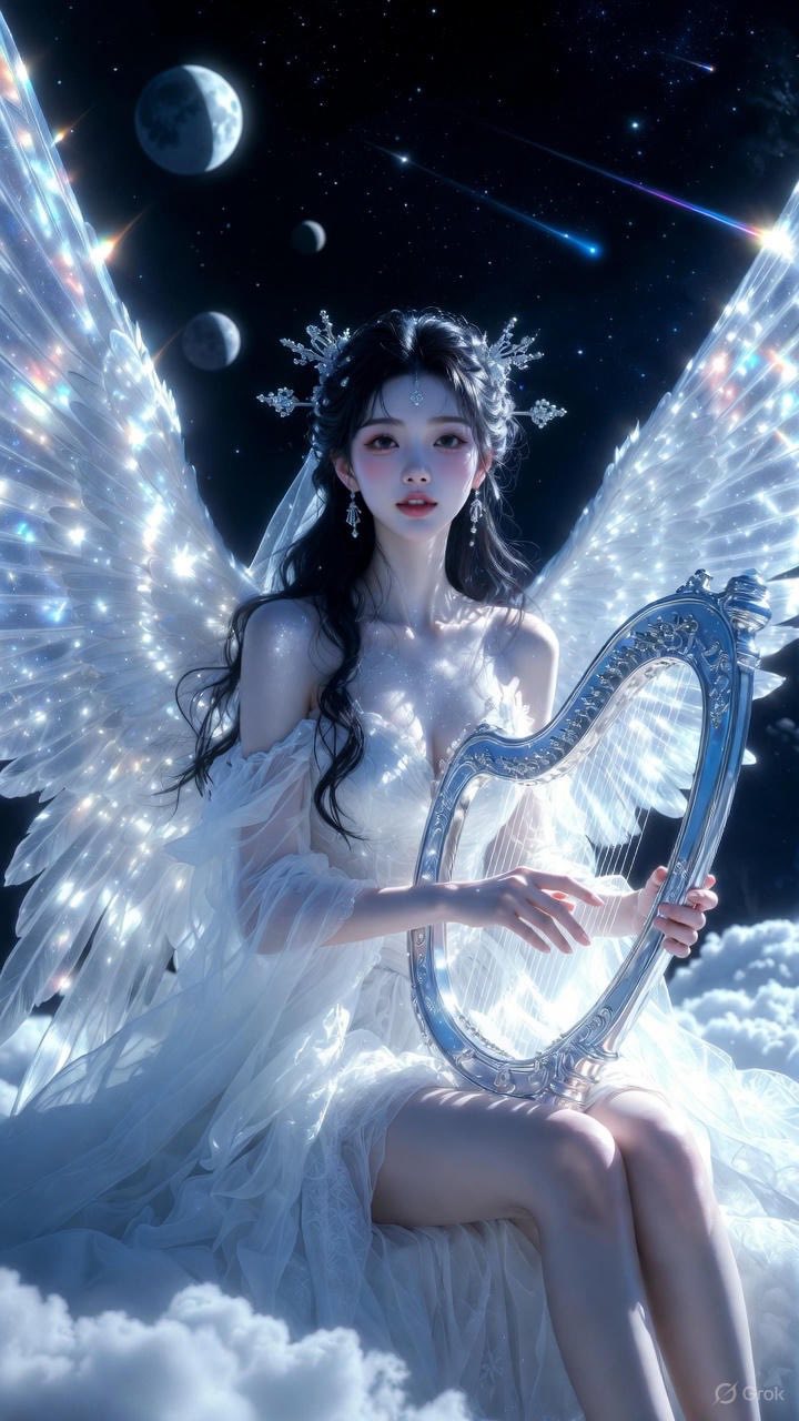 I wear moonlight clothes