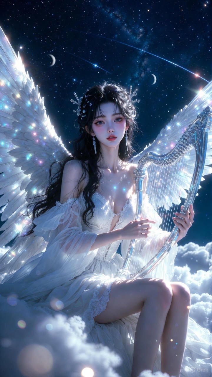 I wear moonlight clothes