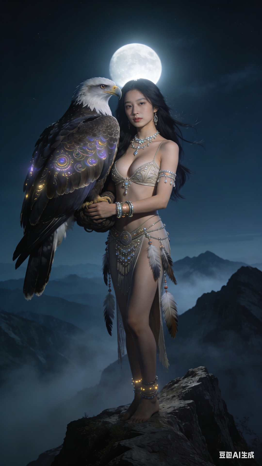 Fantasy Aboriginal Woman