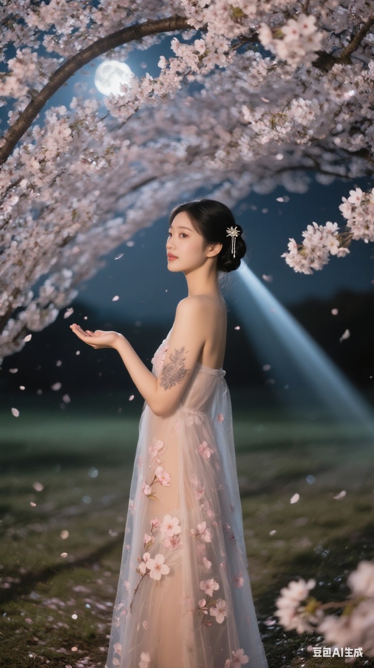 Sakura Petal Tattoo
