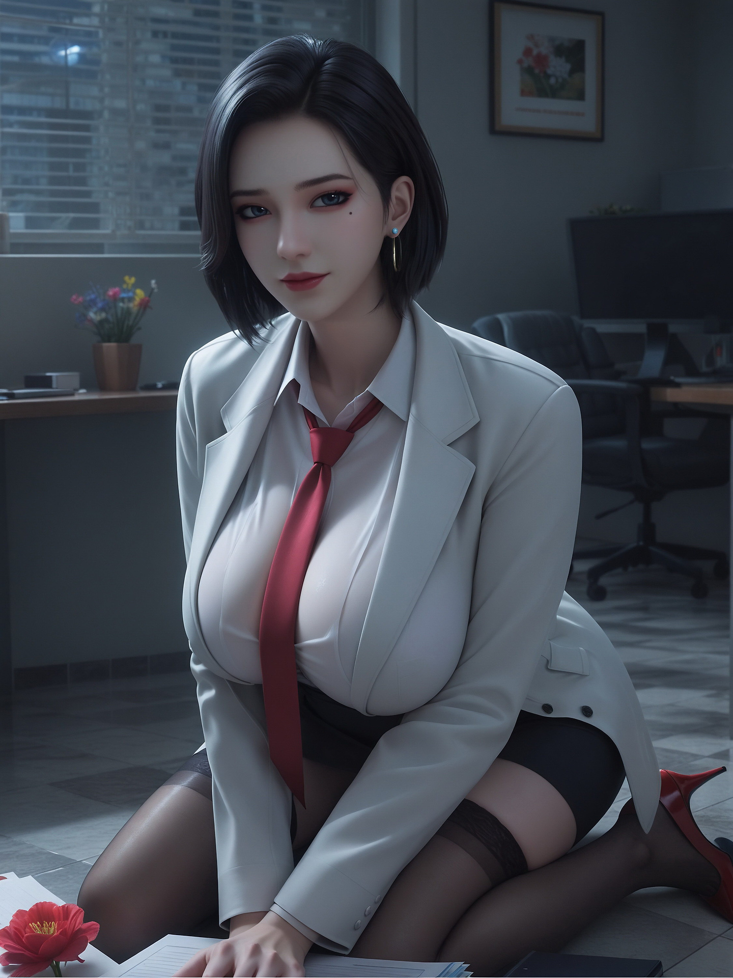 Three Body Female Lawyer