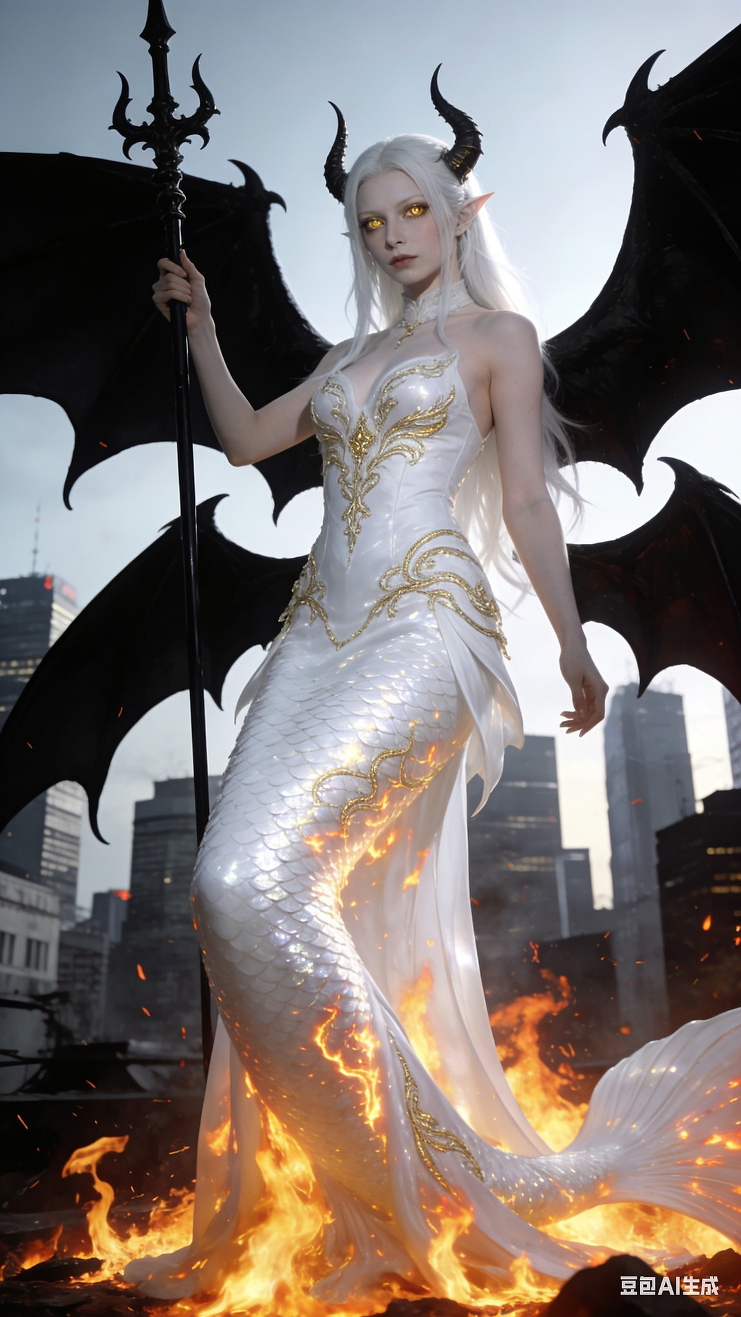 Burning City of the Future
