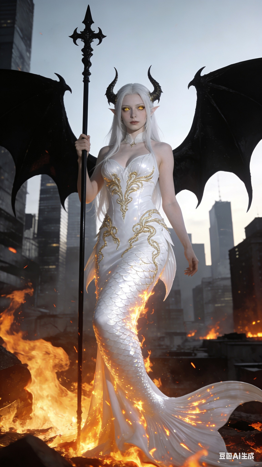 Burning City of the Future