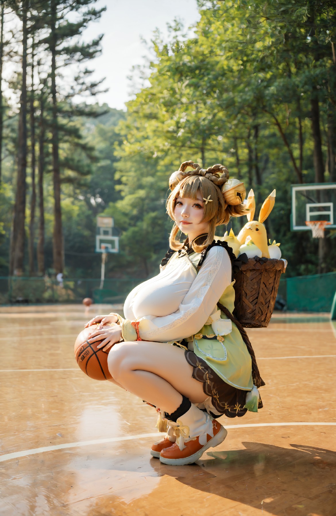 yaoyao cosplay (genshin impact)