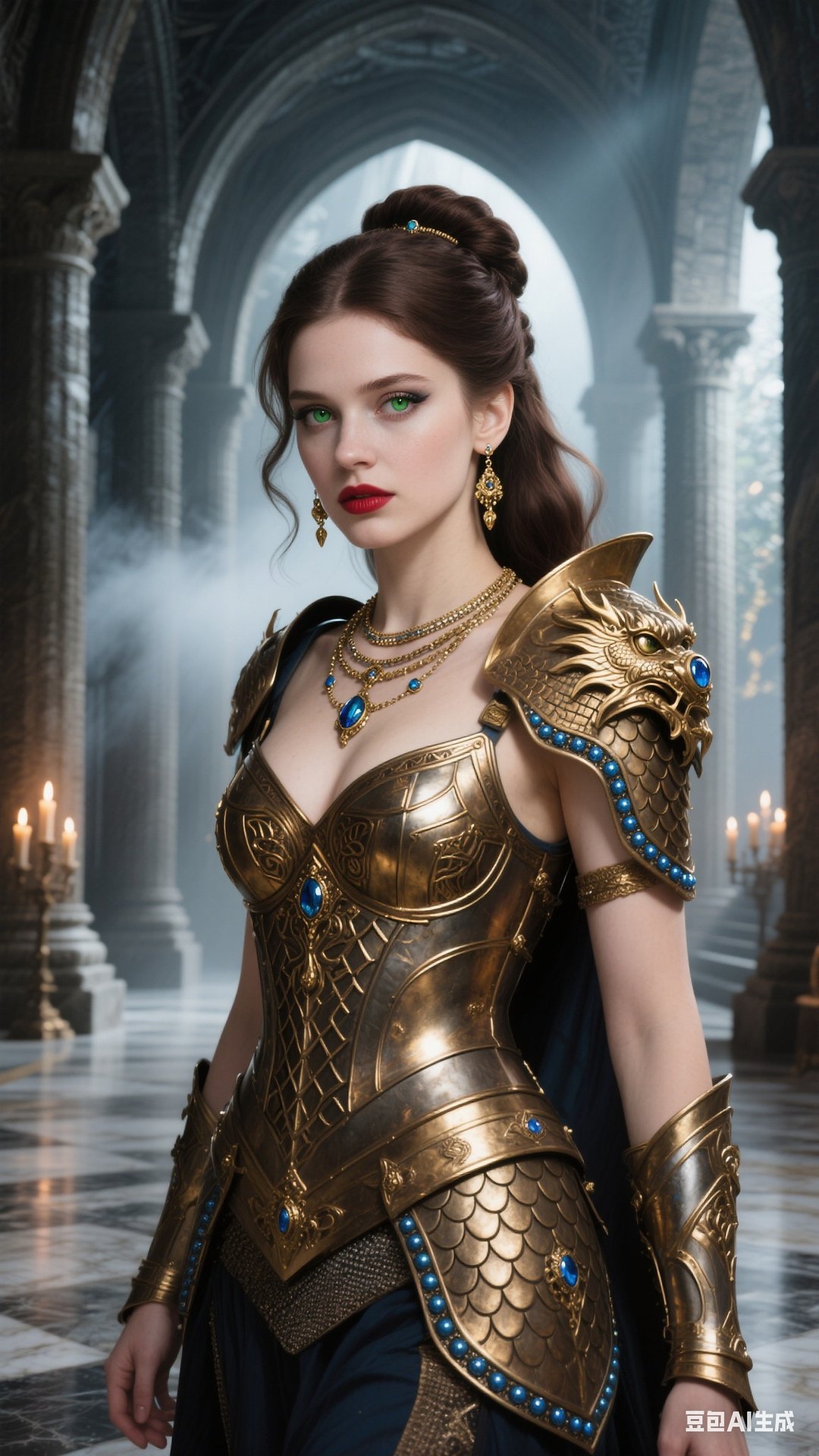 Gilded Bronze Metal Cuirass