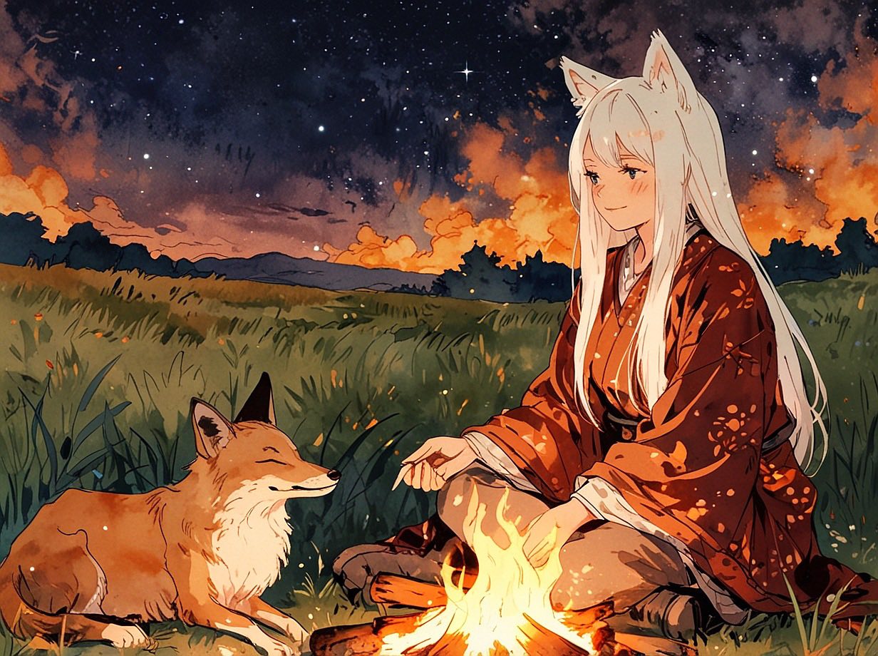 Casual Notes Series - Campfire