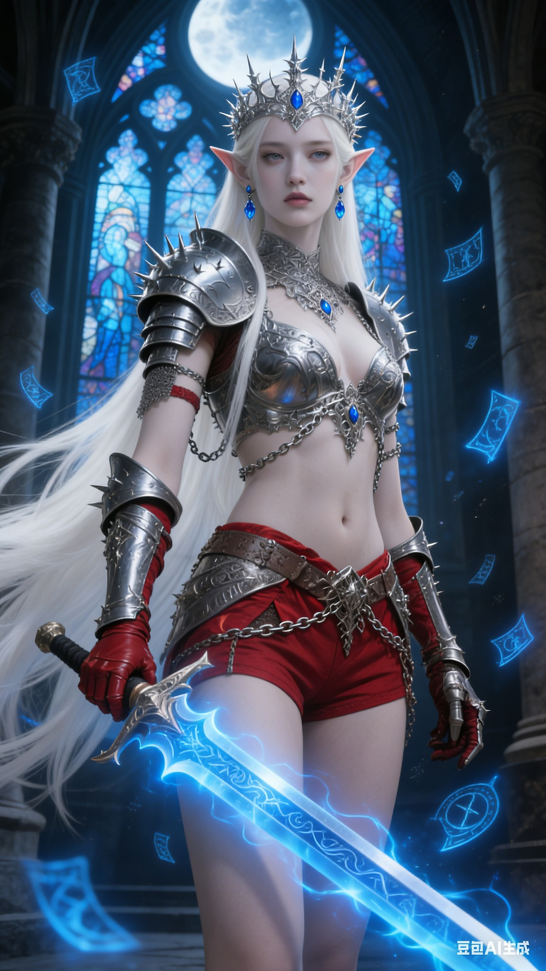 White Hair Fairy Queen