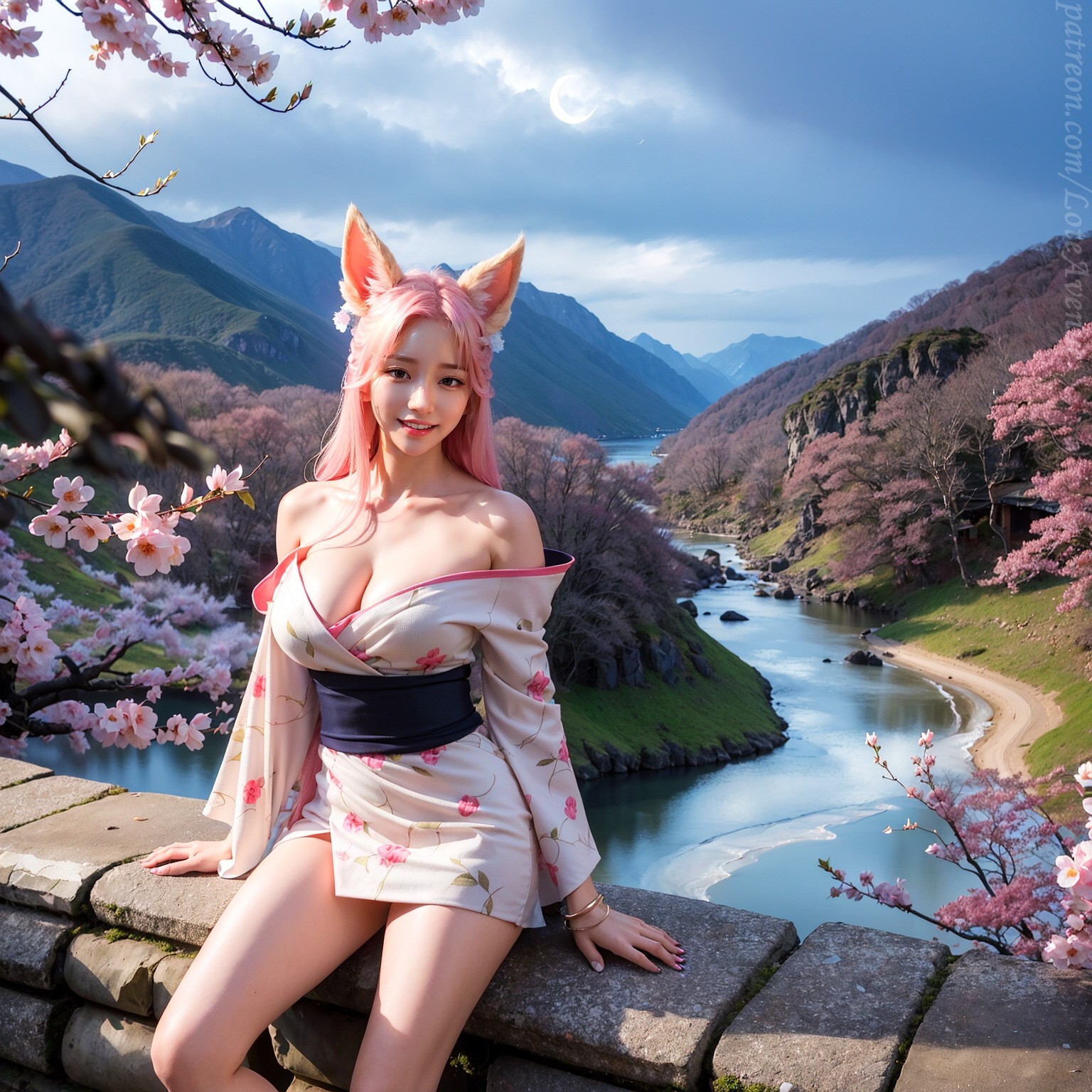Xhosa. Nine-Tailed Fox Cosplay