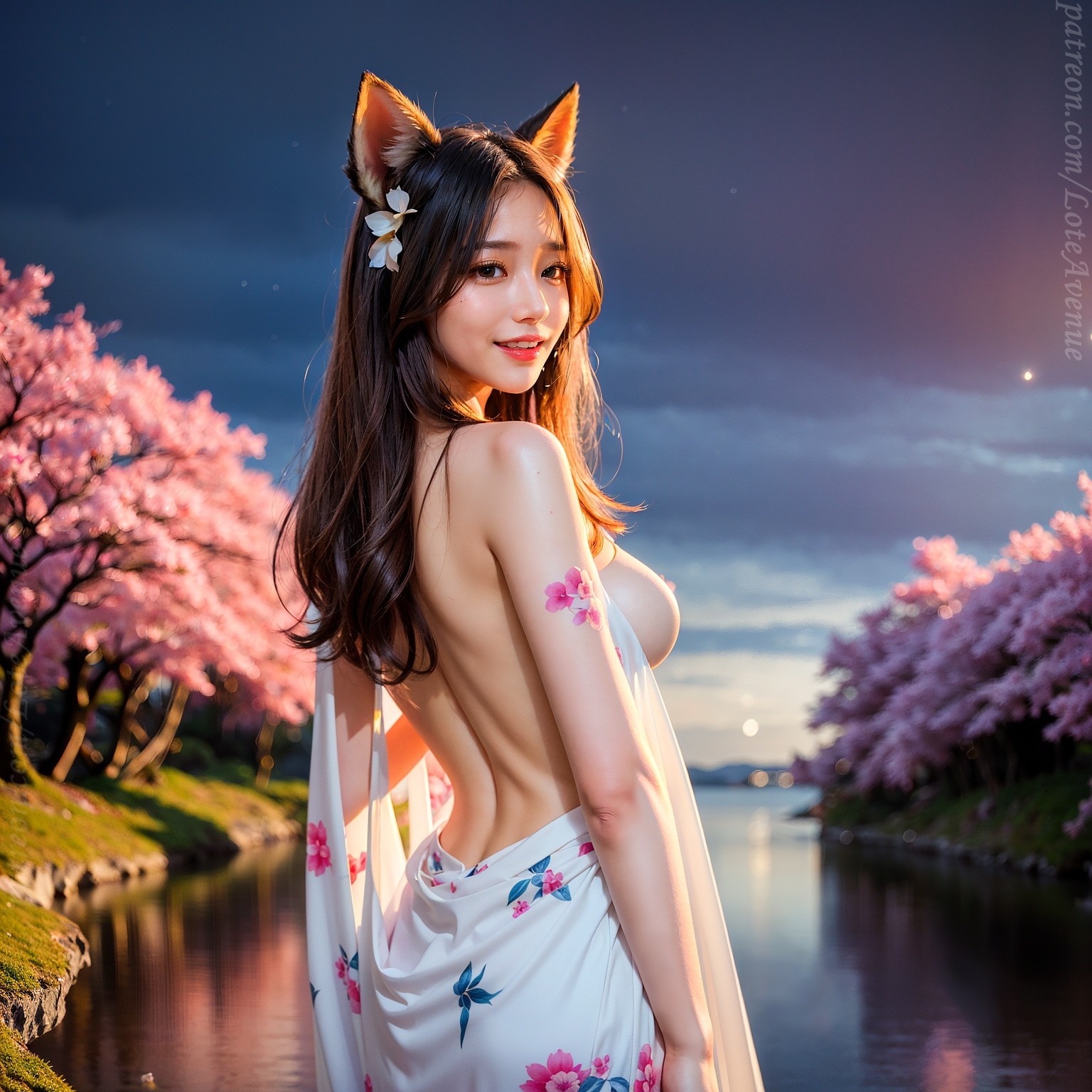 Xhosa. Nine-Tailed Fox Cosplay