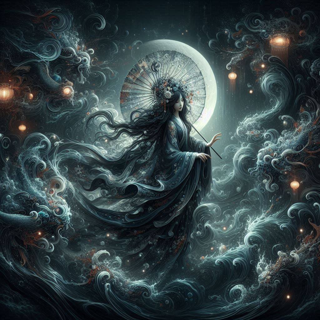 Fantasy x Beautiful Witch x Darkness