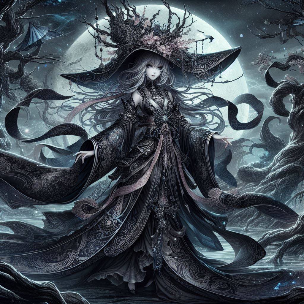 Fantasy x Beautiful Witch x Darkness
