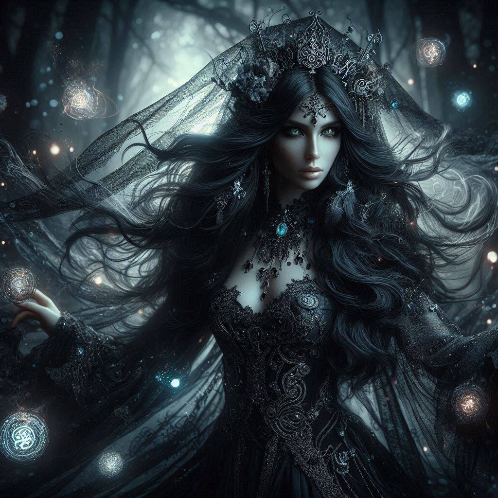 Fantasy x Beautiful Witch x Darkness