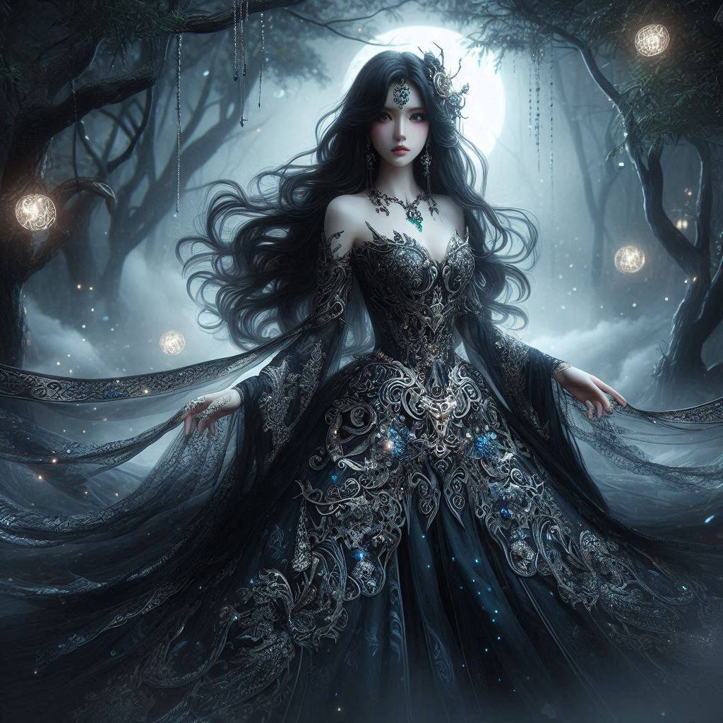 Fantasy x Beautiful Witch x Darkness