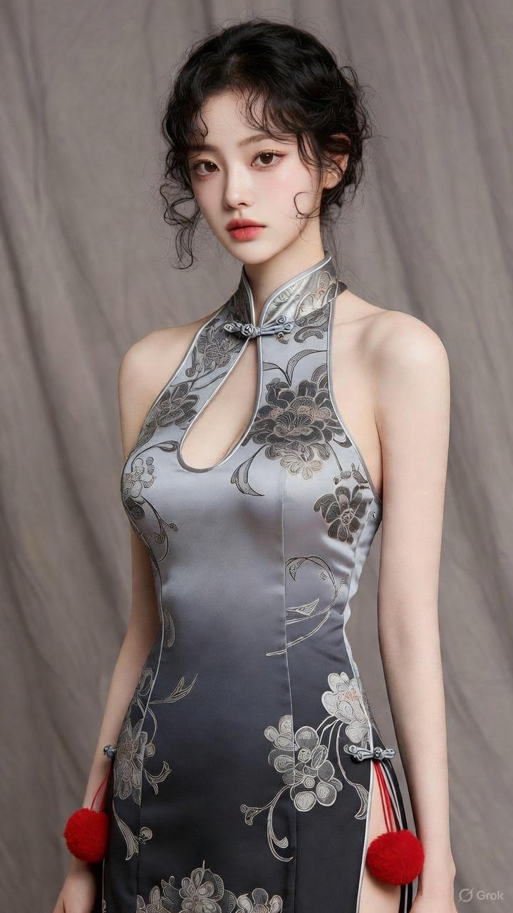 New Chinese style improved cheongsam