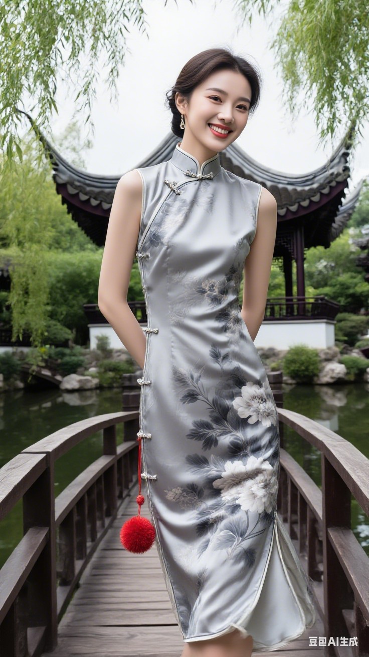 New Chinese style improved cheongsam