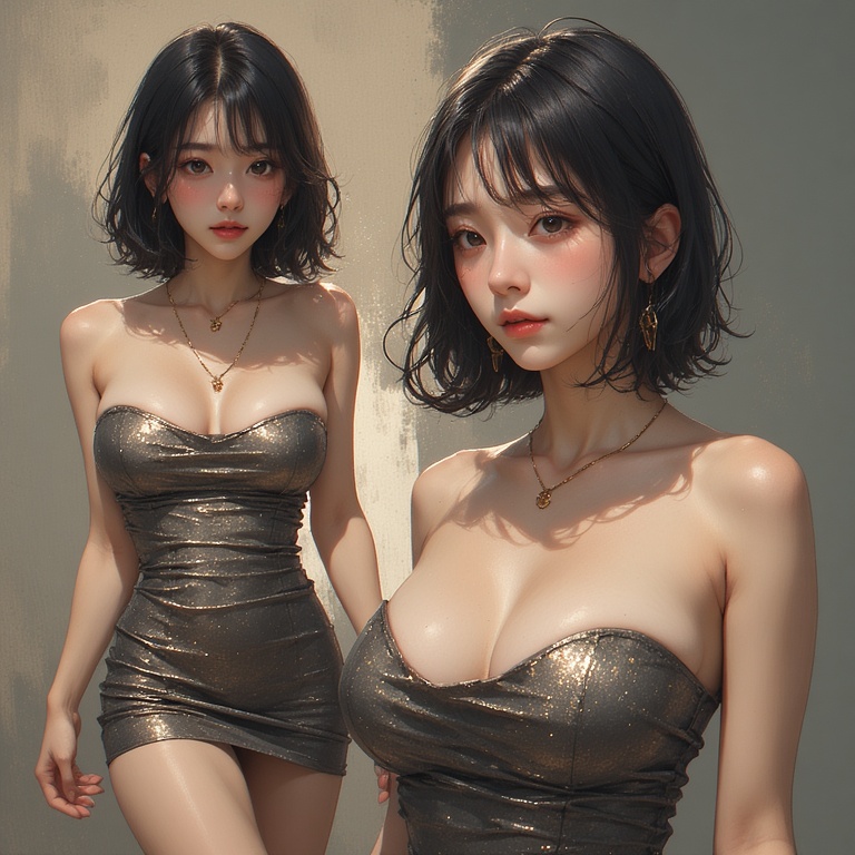 Minimal dress maximum presence