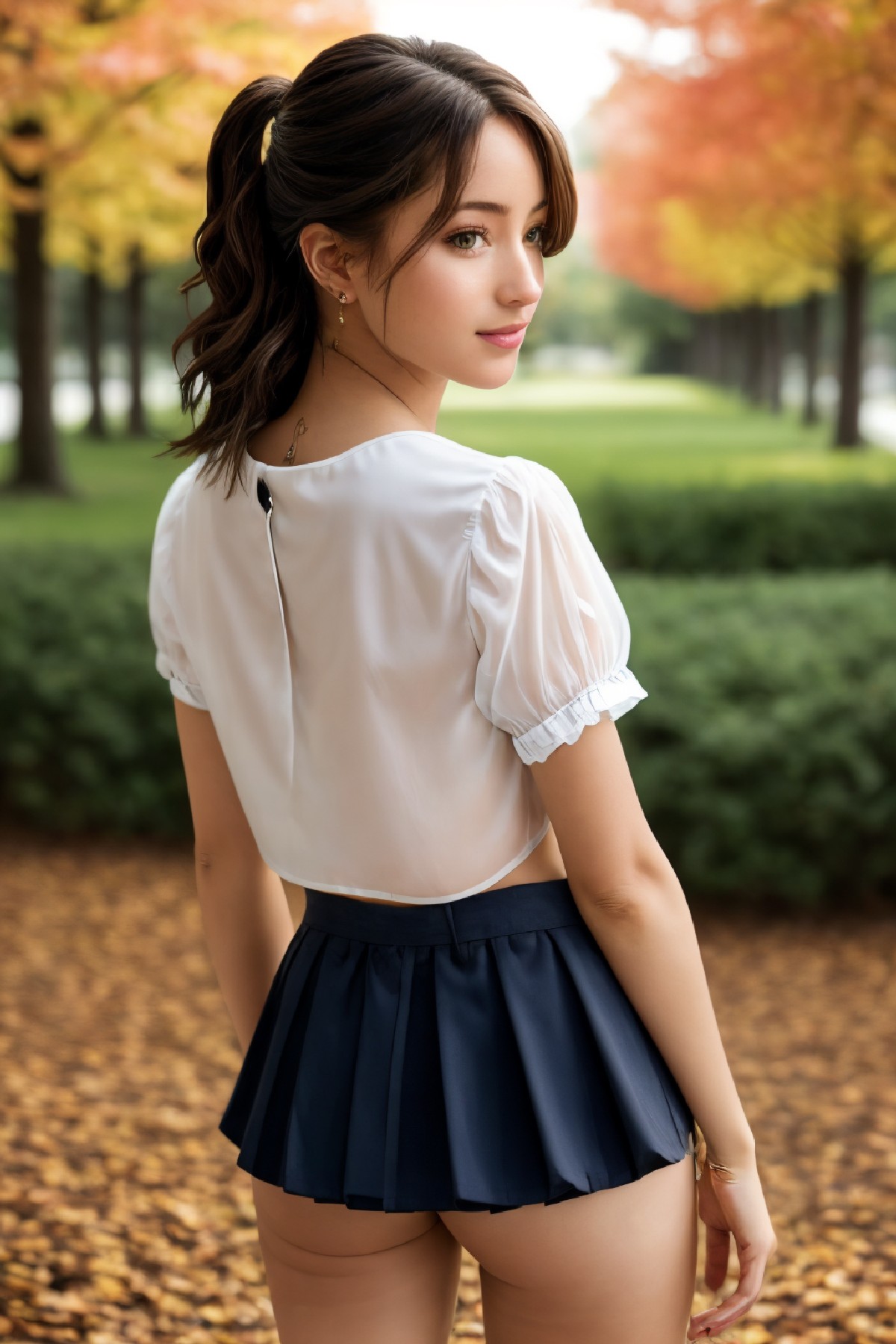 Jen loves the fall weather.