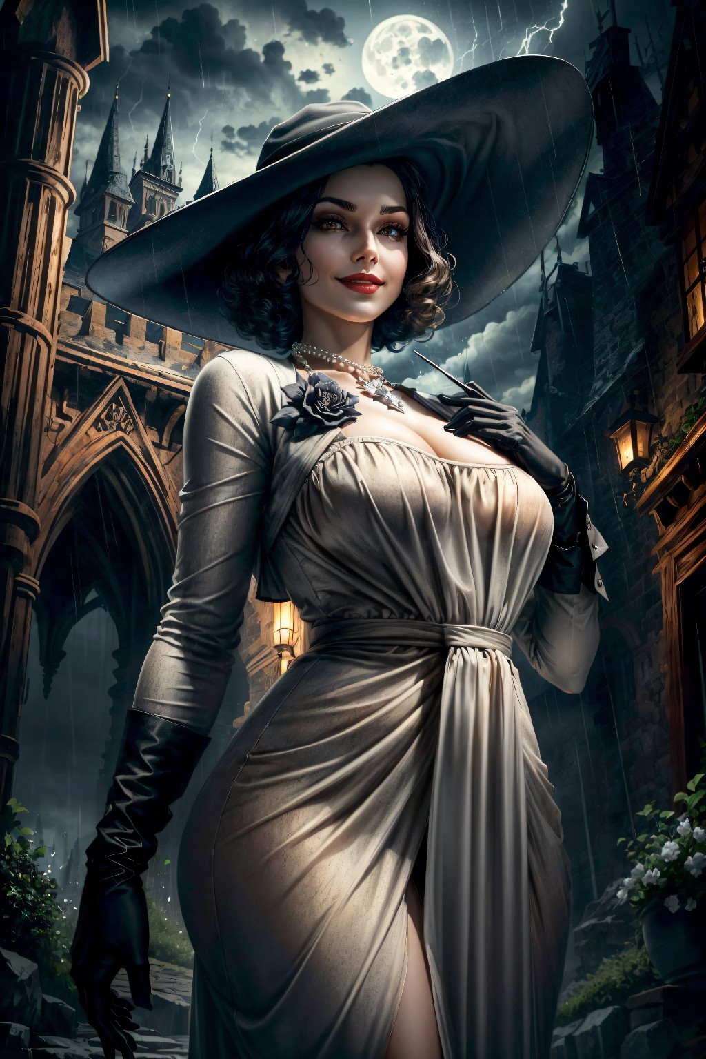 Lady Dimitrescu – Midnight Whispers – Voluptious