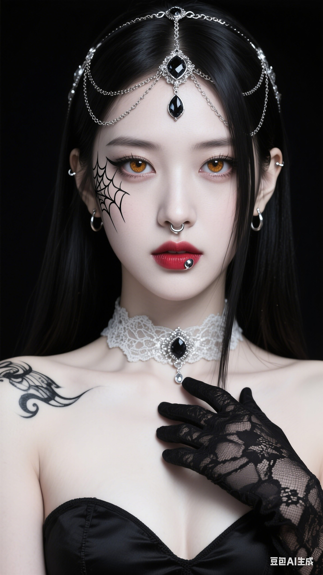 Stylish Gothic portrait