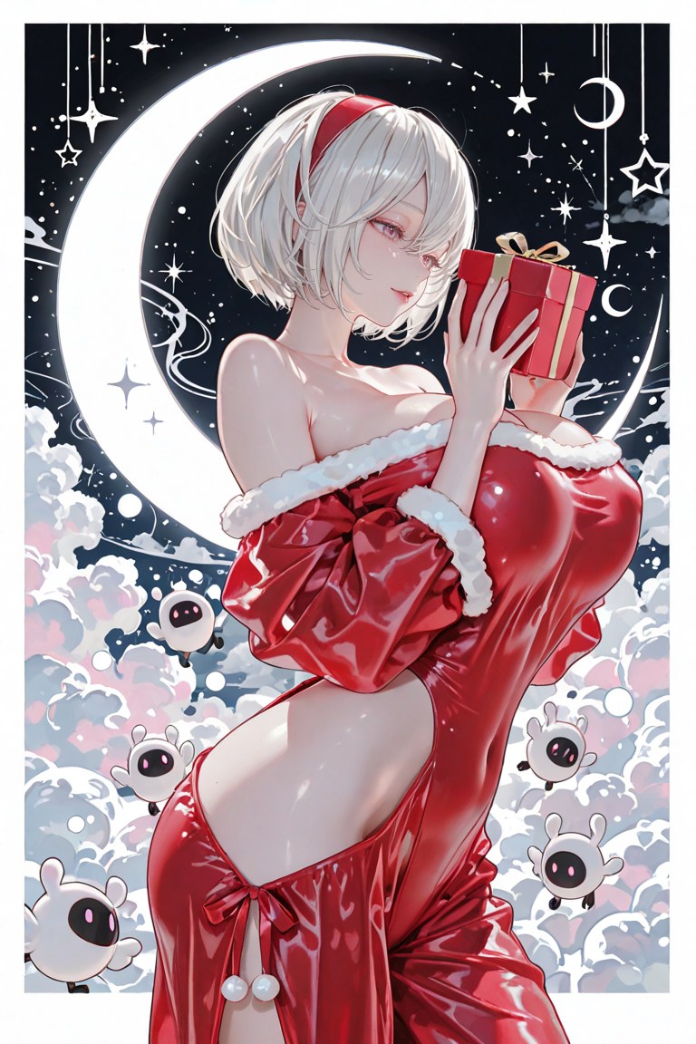 Anime Christmas Beauty