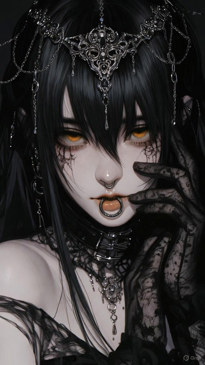 Stylish Gothic portrait