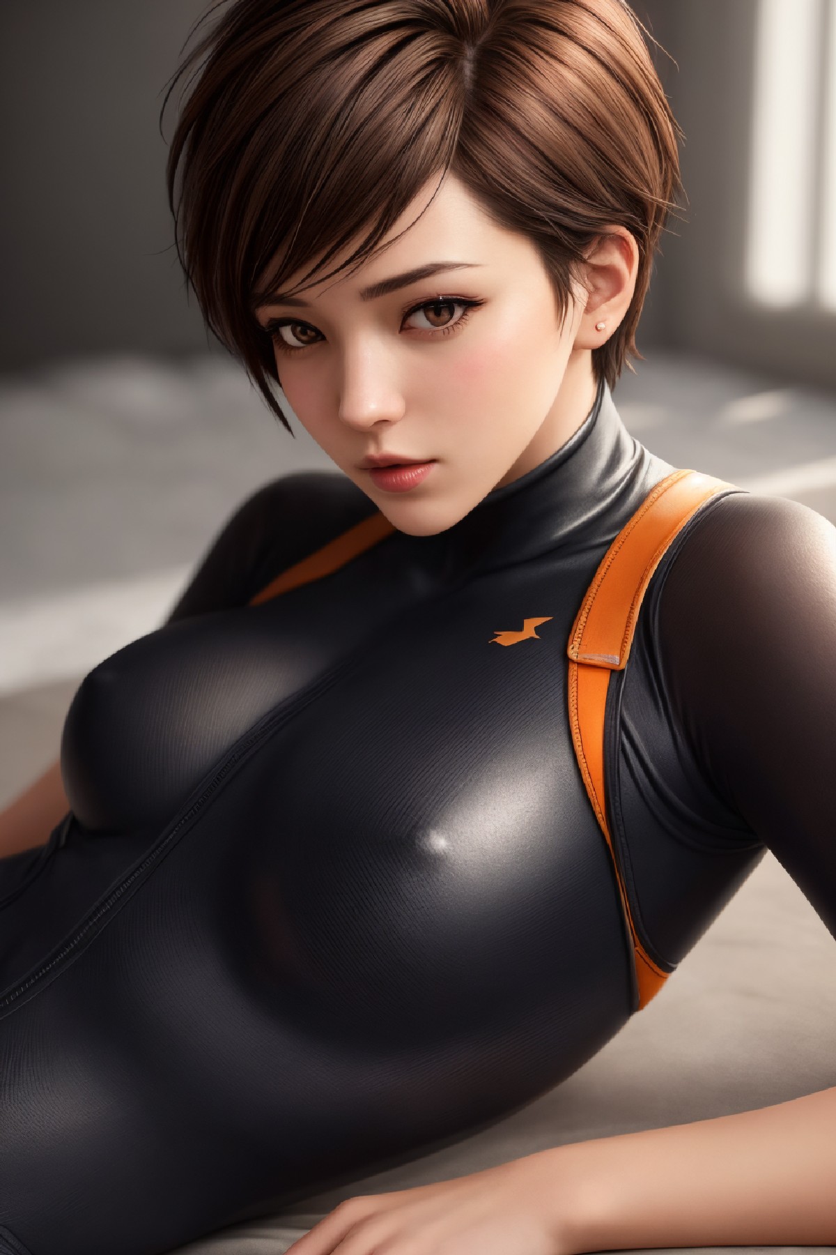 Lena Oxton, code-named "The Hunt"