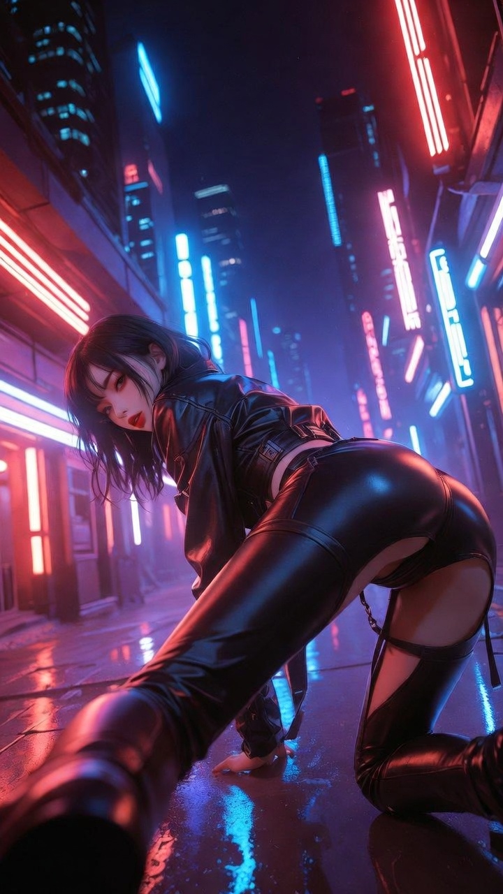 women's leather jacket