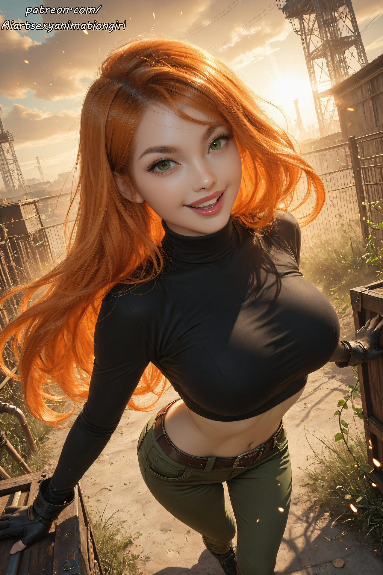 [AiASAG] 🌐Kim Possible🚀 – Koleksi Gambar AI