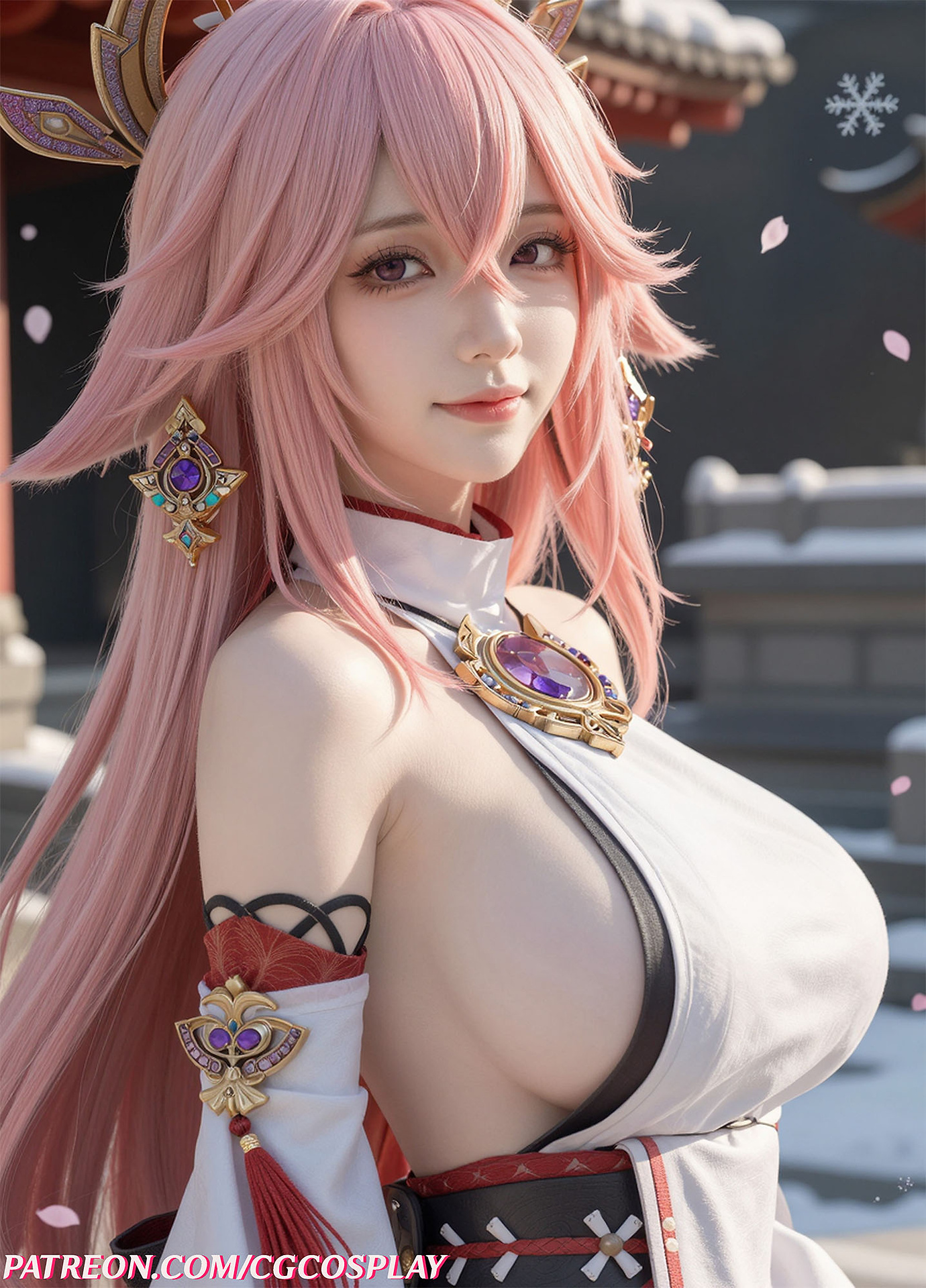Yae Miko – Genshin Impact 🌸⛩️🦊