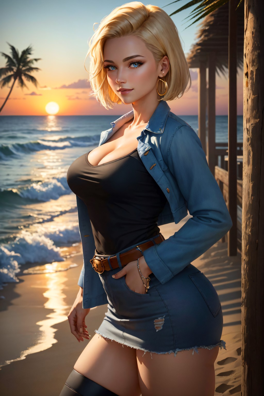 Android 18 - Naughty's All - Stars