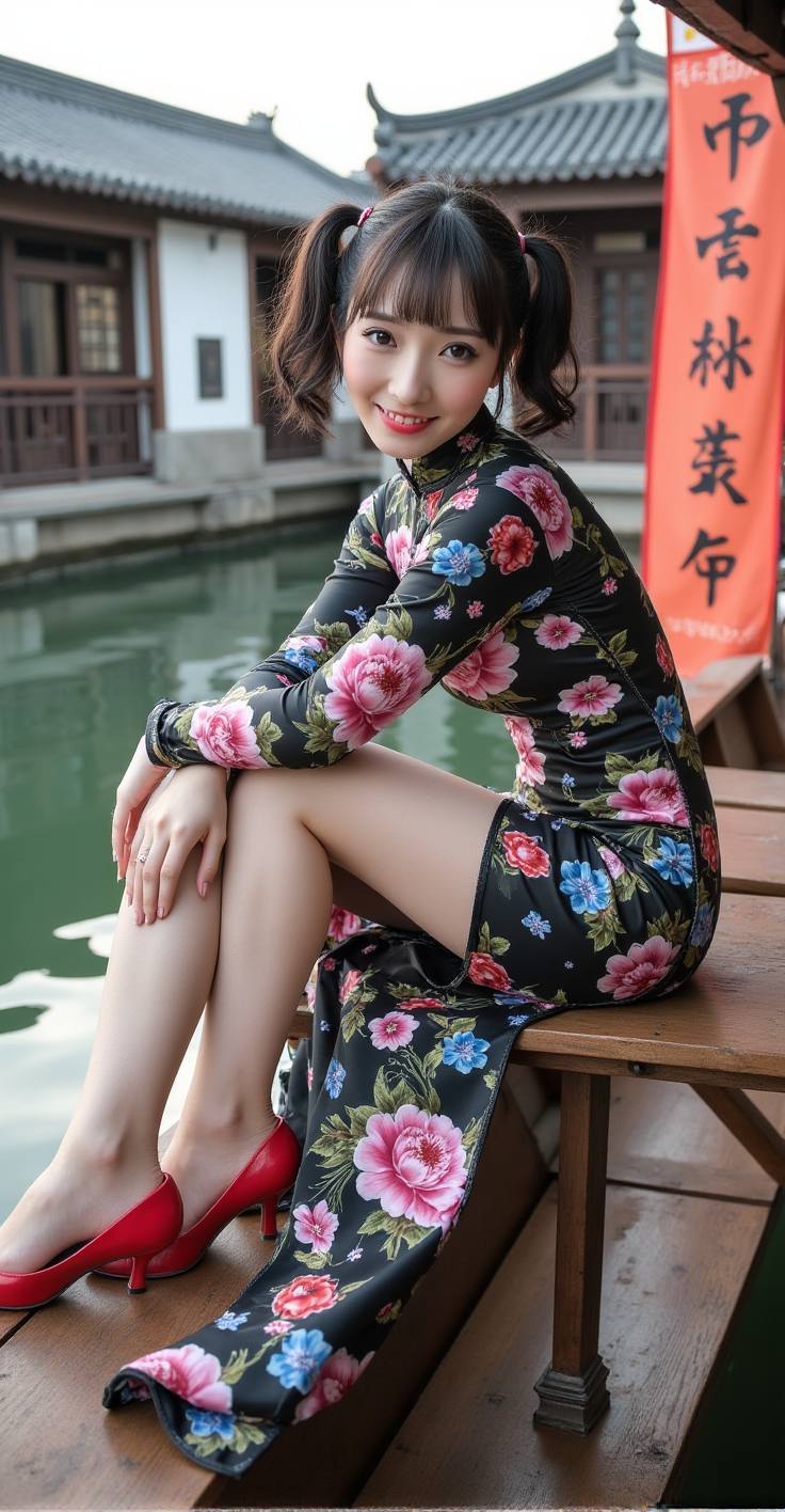 Shuixiang Ancient Town – Koleksi Gambar AI