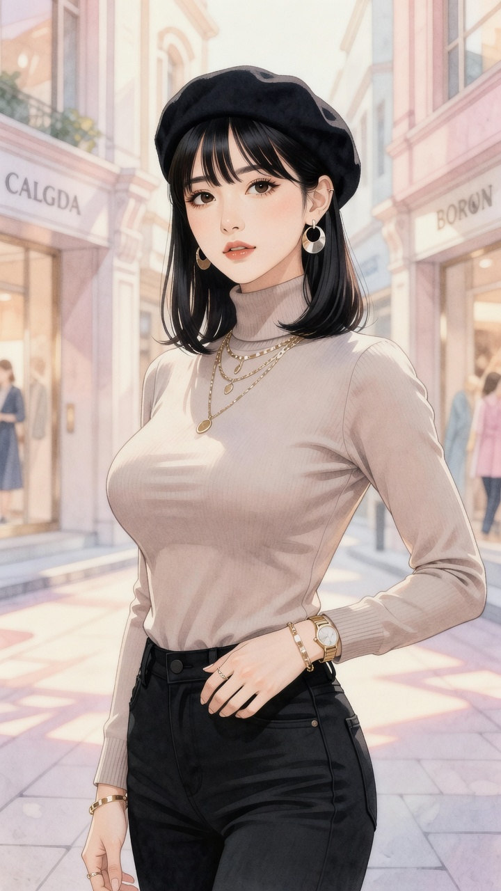 Fashionable women